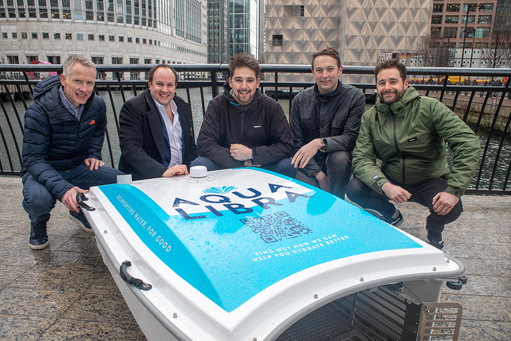 Steve Potts at Canary Wharf London